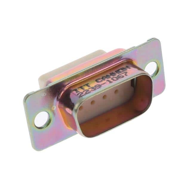 M24308/4-259Z ITT Cannon, LLC  Alloggiamenti per connettori D-Sub a forma di D